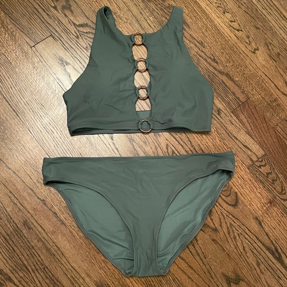 Aerie Olive Bikini Set